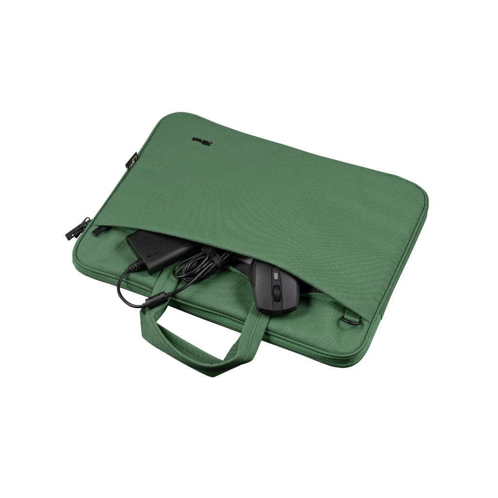 Сумка для ноутбука Trust 16" BOLOGNA ECO GREEN (24450) - зображення 6