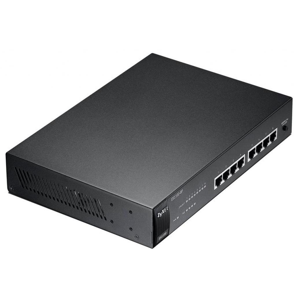 Комутатор мережевий ZyXel ES1100-8P (ES1100-8P-EU0102F) - зображення 3