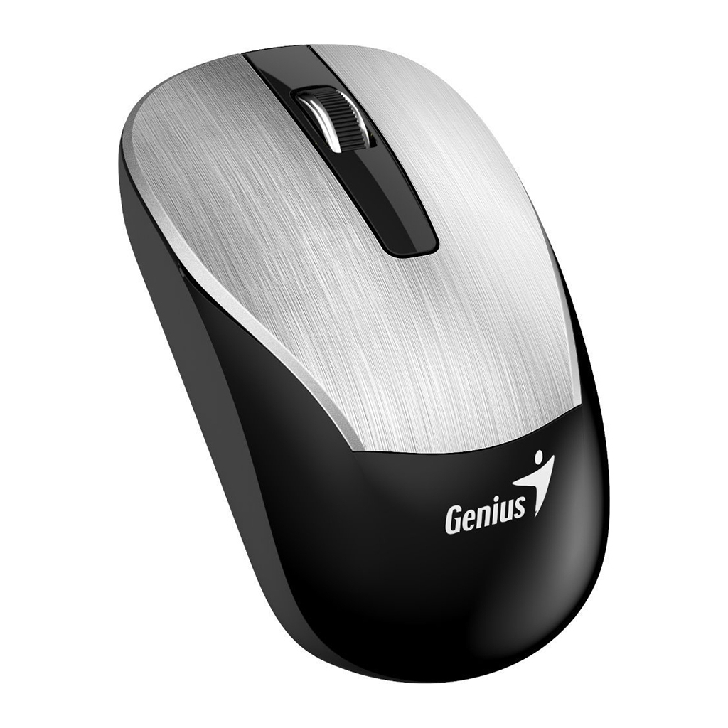 Мишка Genius ECO-8015 Wireless Silver (31030011411) - зображення 2