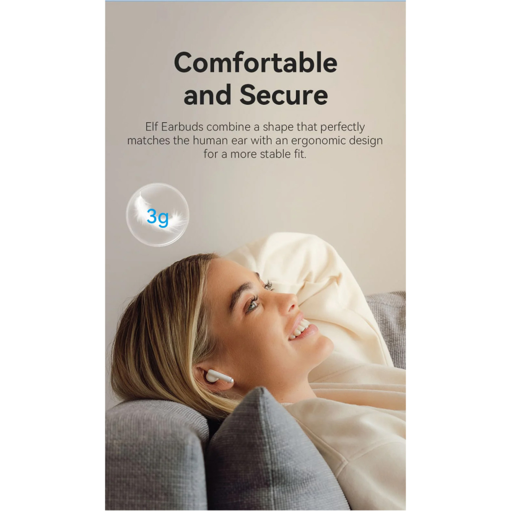 Навушники Vention Elf Earbuds E03 White (NBHW0) - зображення 8