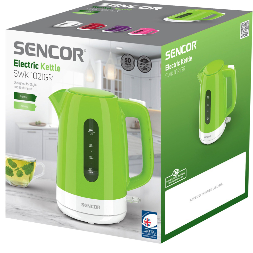 Електрочайник Sencor SWK 1021GR (SWK1021GR) - зображення 6