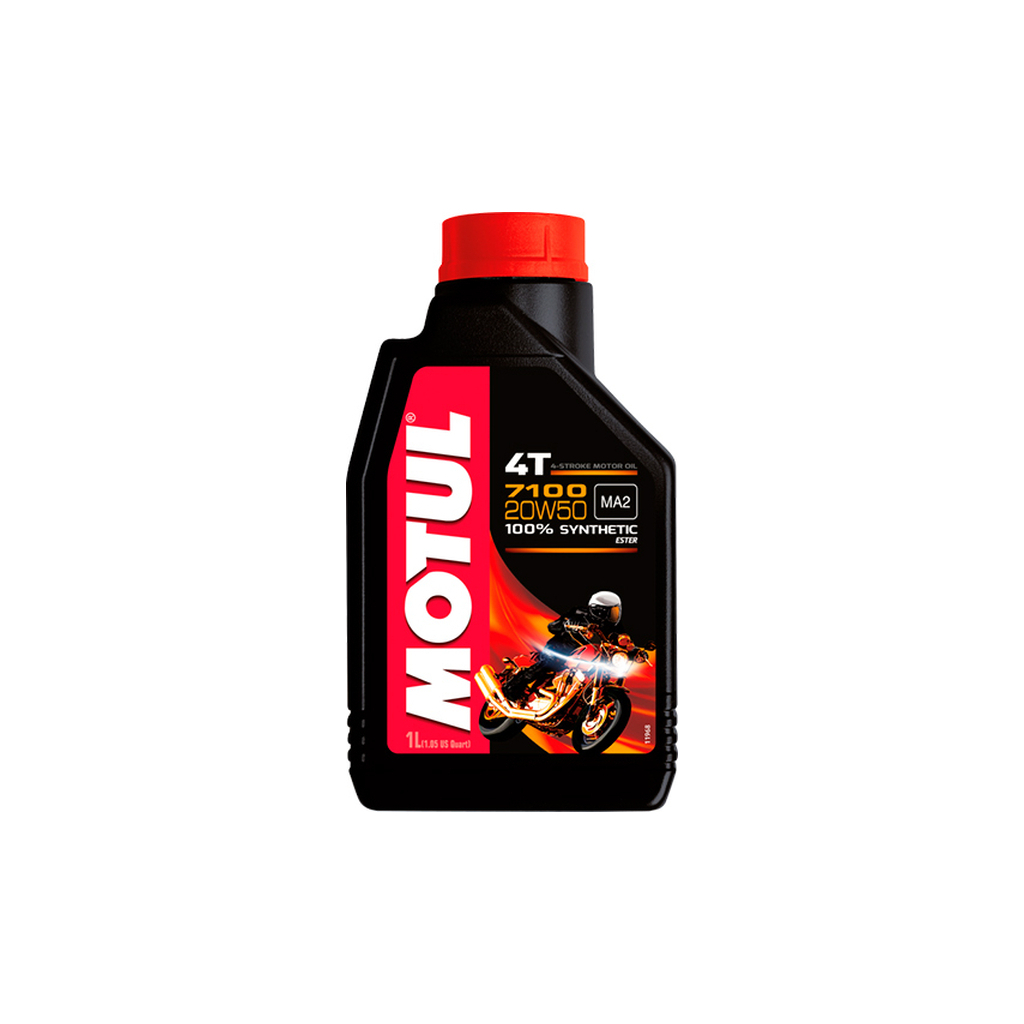 Моторна олива MOTUL 4T 7100 SAE 20W50 1л (836411) - зображення 1
