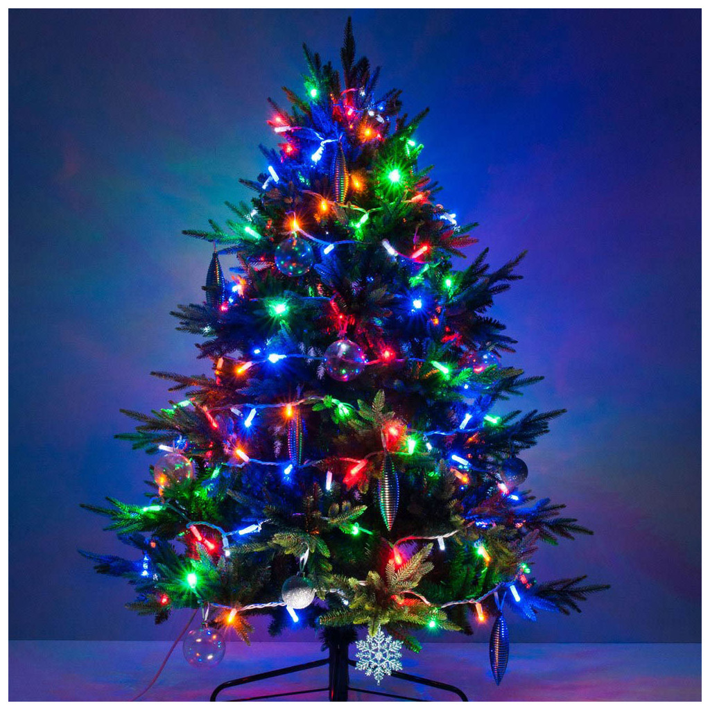 Гірлянда ColorWay LED 200 20м 8 функцій Color 220V (CW-G-200L20VMC) - зображення 12