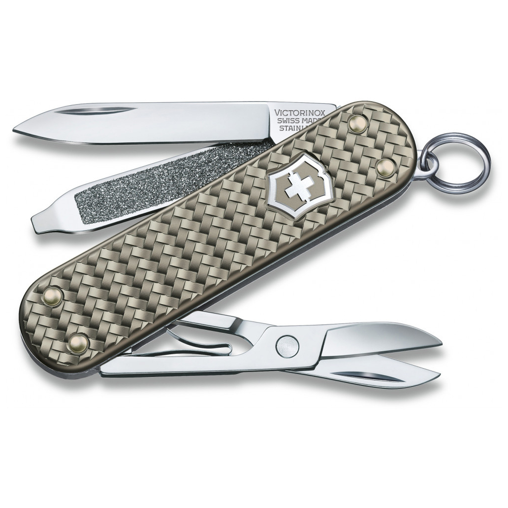 Ніж Victorinox Classic SD Precious Alox Infinite Gray (0.6221.4031G) - зображення 1