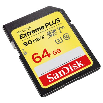 Карта пам'яті SanDisk 64GB SDXC class 10 UHS-I U3 4K Extreme Plus (SDSDXWF-064G-GNCIN) - зображення 2