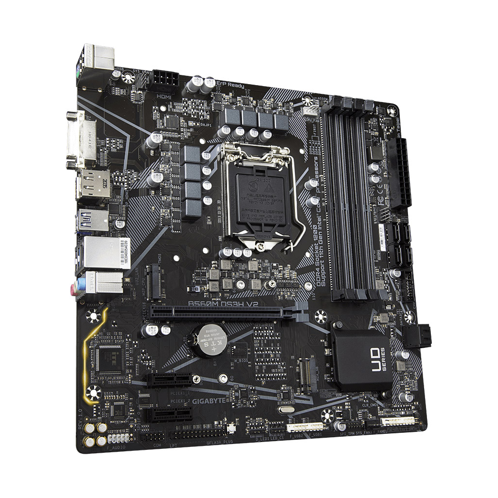 Материнська плата GIGABYTE B560M DS3H V2 - зображення 3