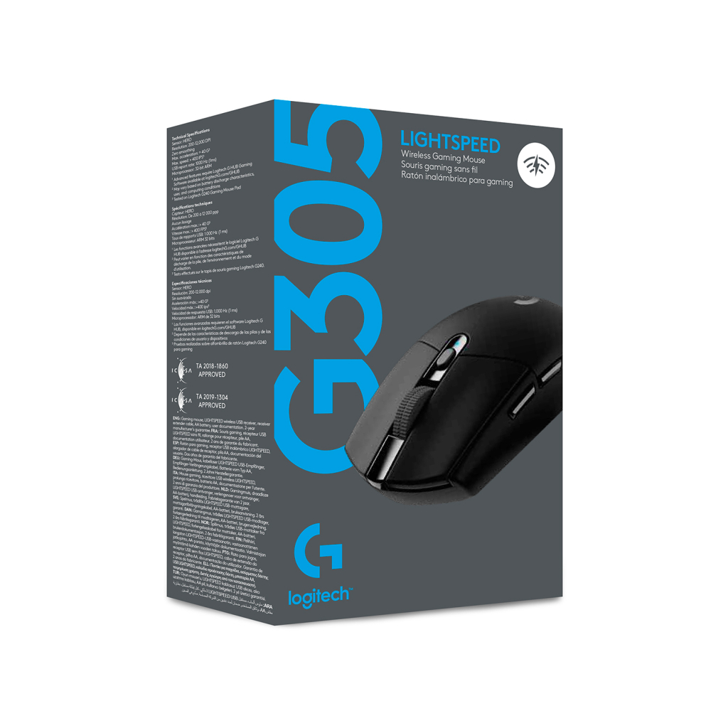 Мишка Logitech G305 Lightspeed Black (910-005282) - зображення 10