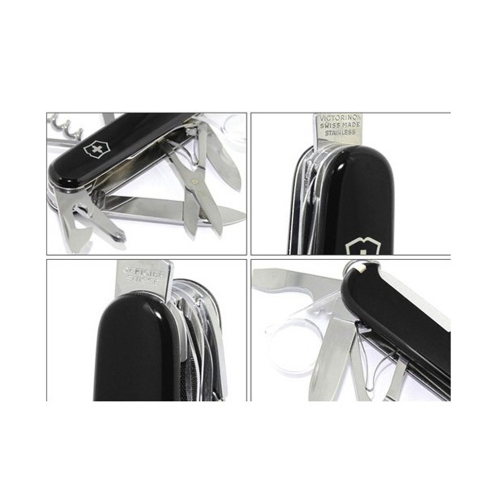 Ніж Victorinox Explorer 91 мм Чорний (1.6705.3) - зображення 3