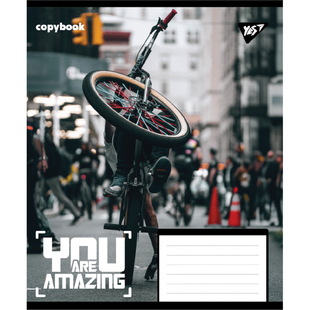 Зошит Yes You are amazing А5 36 аркушів клітинка (767940) - зображення 6