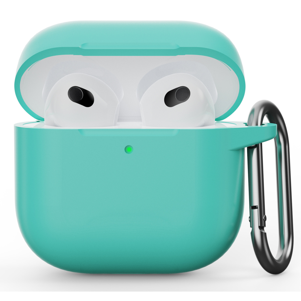 Чохол для навушників Armorstandart Hang Case для Apple AirPods 4 Mint Green (ARM81287) - зображення 1