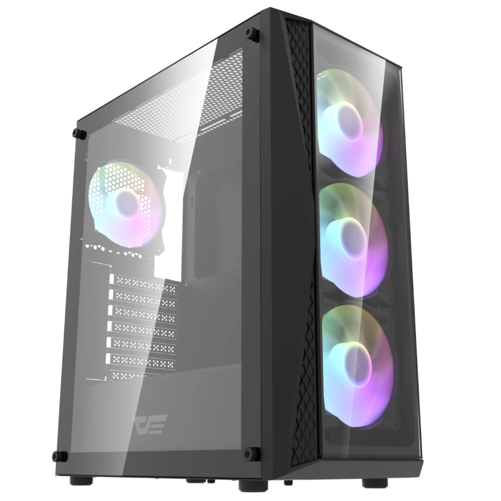 Корпус для ПК DARKFLASH DK352 PLUS BLACK - зображення 1