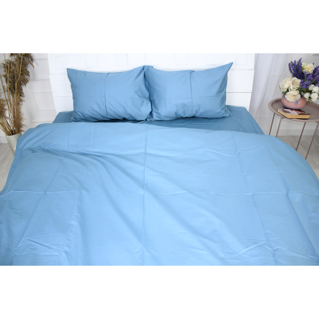 Постільна білизна MirSon Сатин 0845 Blue Wave 110х140 (2200002025409) - зображення 2