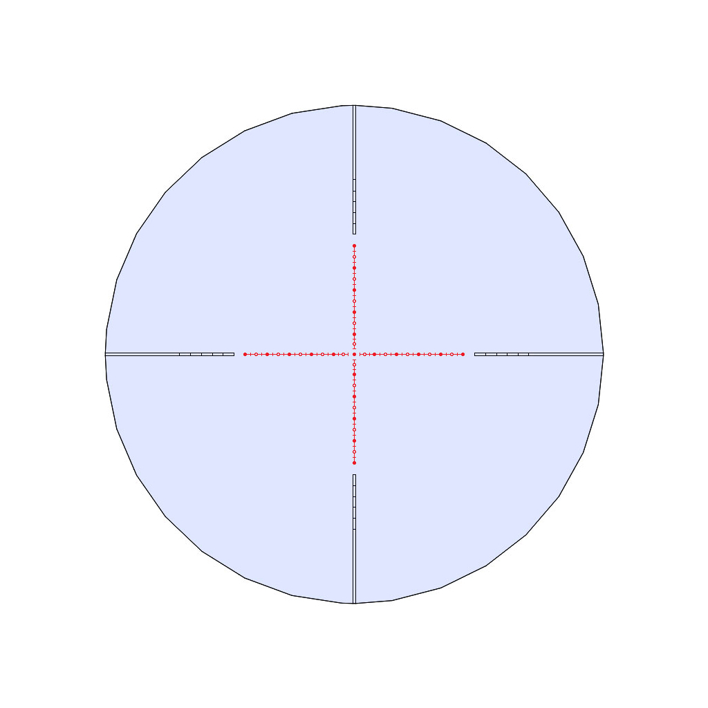 Оптичний приціл Konus Absolute 5-40x56 ED 1/2 MIL-DOT IR (7179) - зображення 7