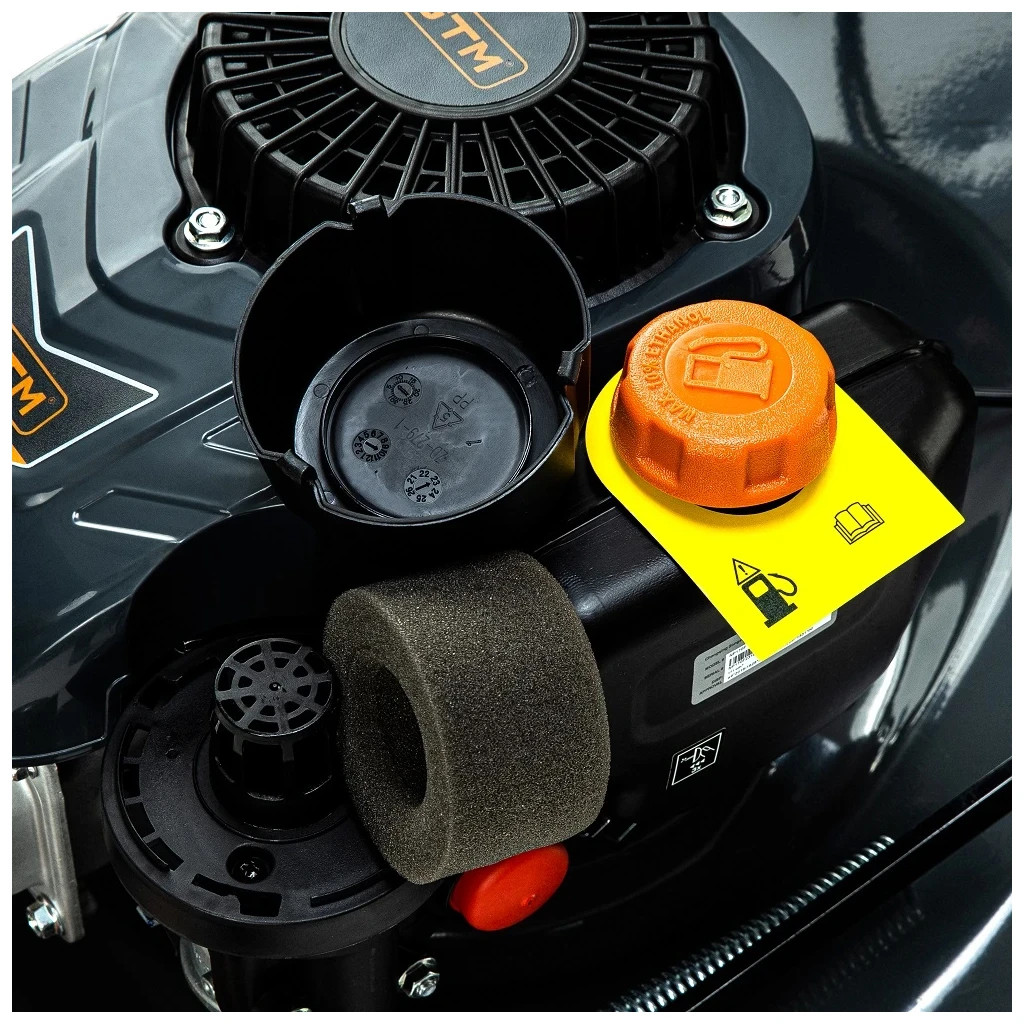 Газонокосарка GTM бензинова LM53E-SP-V, 5,5к.с., 53см, травозбірник 70л, самохідна, електростартер (LM53E-SP-V) - зображення 7