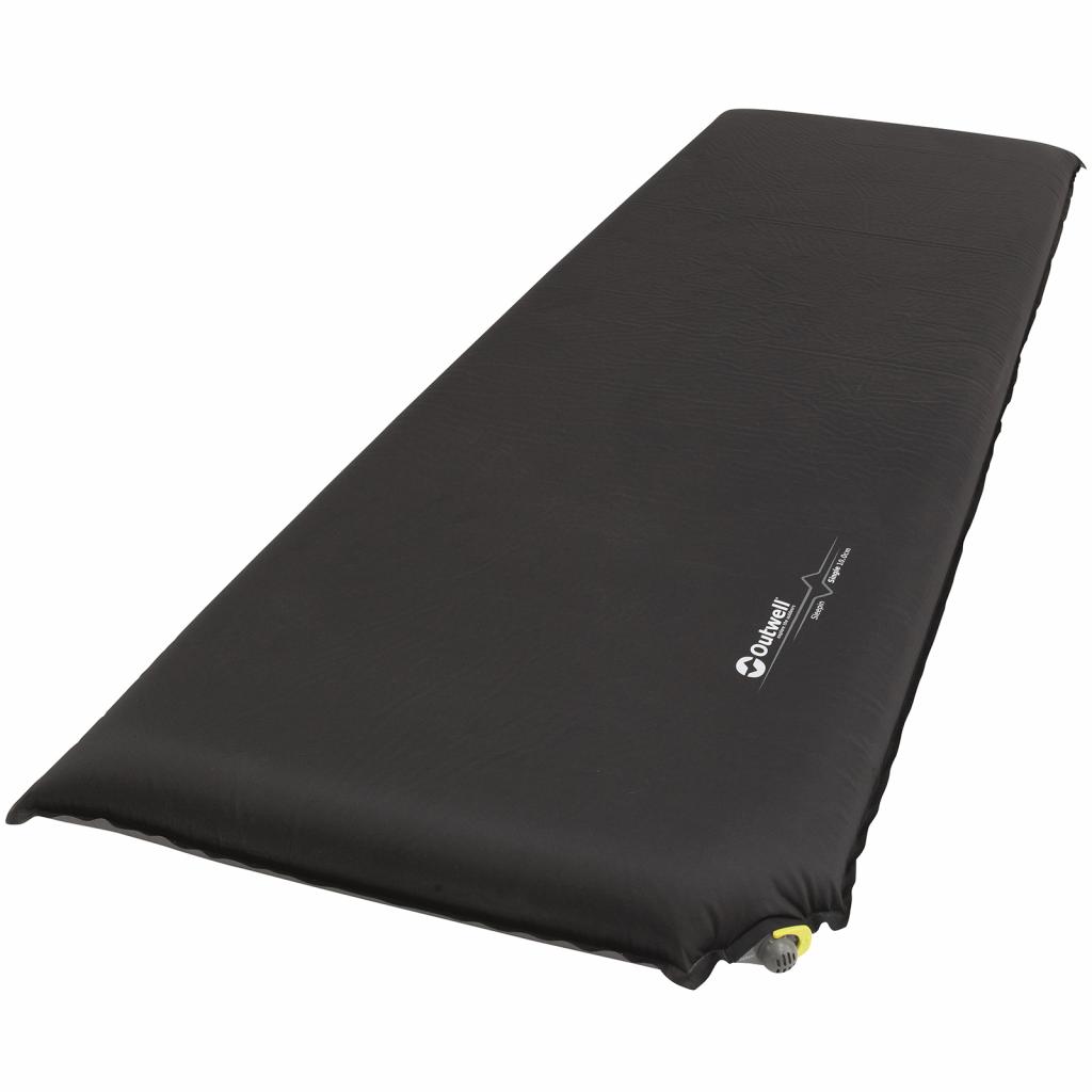 Туристичний килимок Outwell Self-inflating Mat Sleepin Single 10 cm Black (928854) - зображення 1