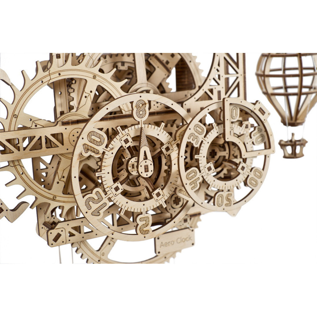 Конструктор Ugears Аеро Годинник настінний із маятником (70154) - зображення 8