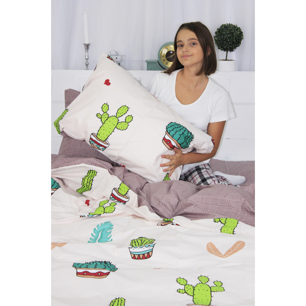 Постільна білизна MirSon Бязь Premium 17-0381 Nantes Сімейна 160x220 (2200002741842) - зображення 4