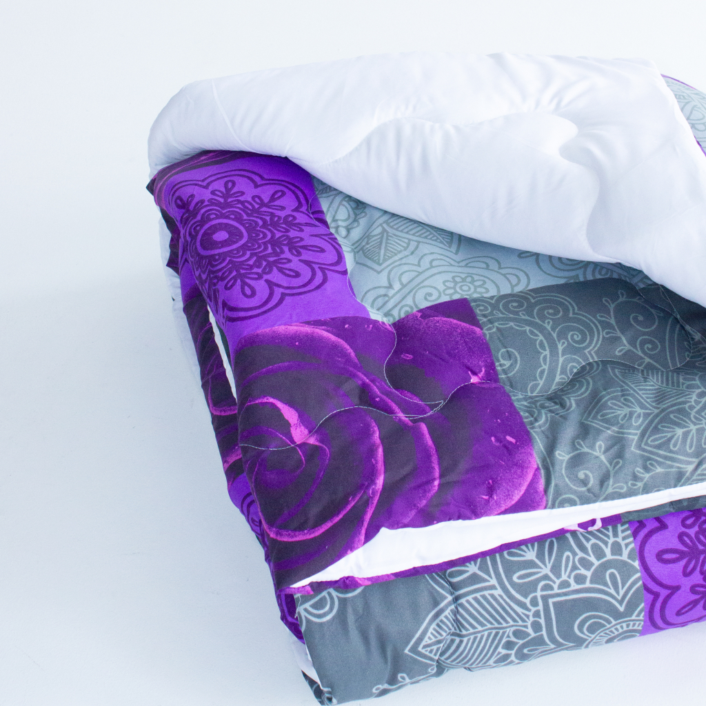 Ковдра MirSon антиалергенна 3М Thinsulate Зима 5229 Print Line Apricot 200x220 см (2200006101161) - зображення 5