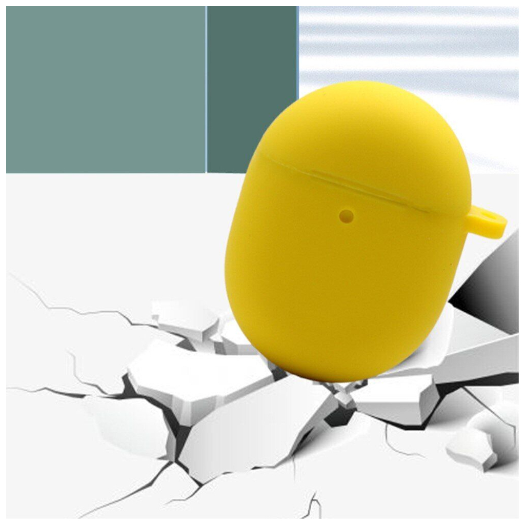 Чохол для навушників BeCover Silicon для Google Pixel Buds Pro Yellow (709581) - изображение 3