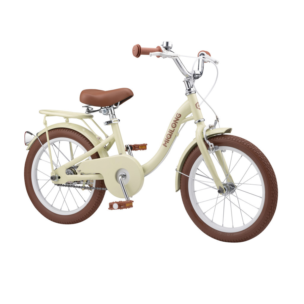 Дитячий велосипед Miqilong LS 16" бежевий (RBB-LS16-BEIGE) - зображення 2