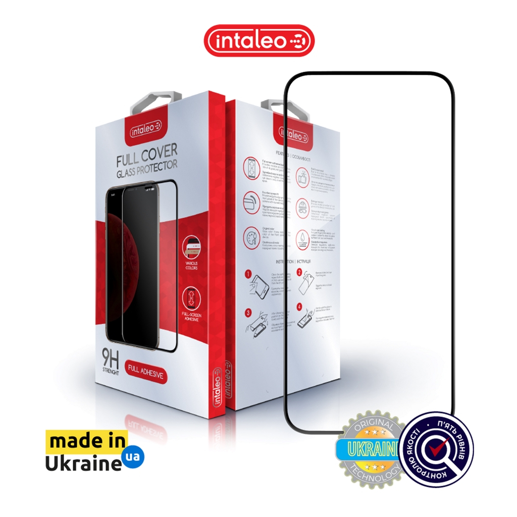 Скло захисне Intaleo Full Glue Apple iPhone 15 Pro (1283126575440) - зображення 2