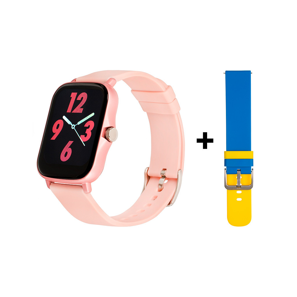 Смарт-годинник Gelius Pro GP-SW003 (Amazwatch GT2 Lite) Pink - зображення 1
