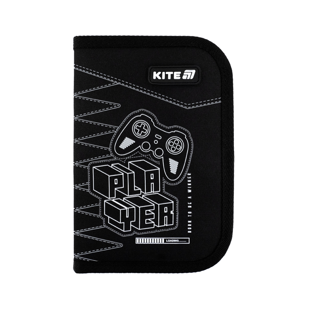 Пенал Kite Player 1 відділення, 2 відвороти (K25-622H-6) - изображение 3