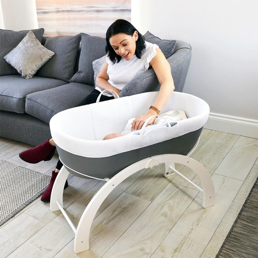 Ліжечко Shnuggle Dreami Grey (DREAMI-GRY) - зображення 5