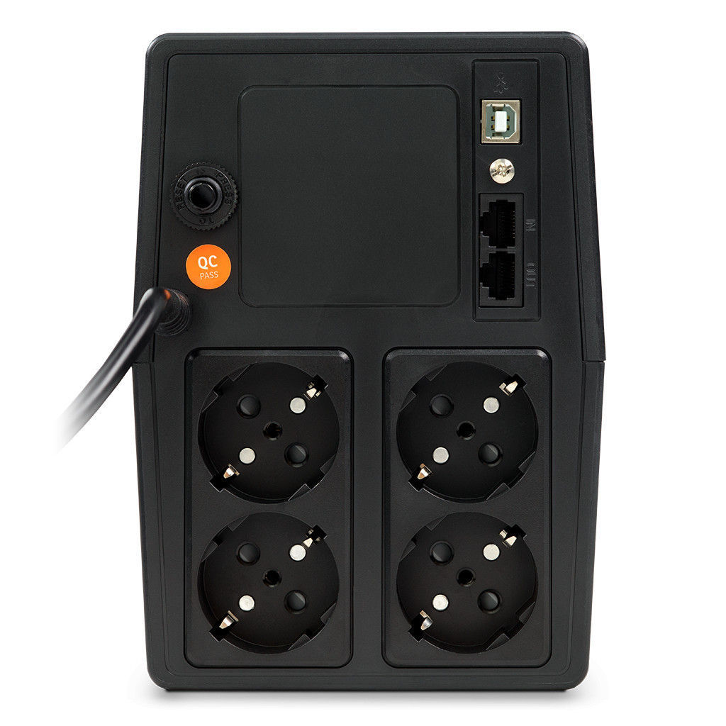 Пристрій безперебійного живлення nJoy Horus Plus 1000VA USB (PWUP-LI100H1-AZ01B) - зображення 3