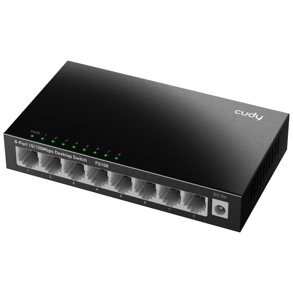 Комутатор мережевий Cudy FS108 - зображення 1