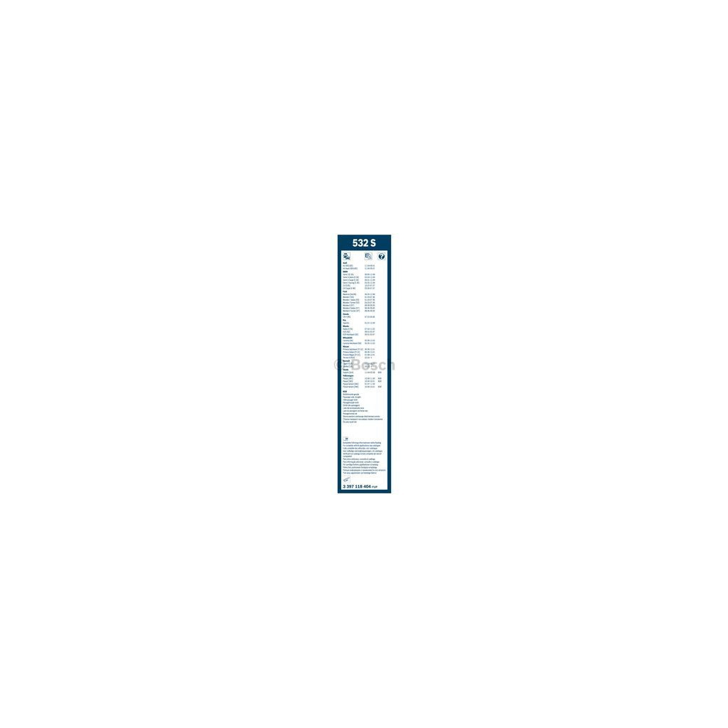 Щітка склоочисника Bosch 3 397 118 404 - зображення 2