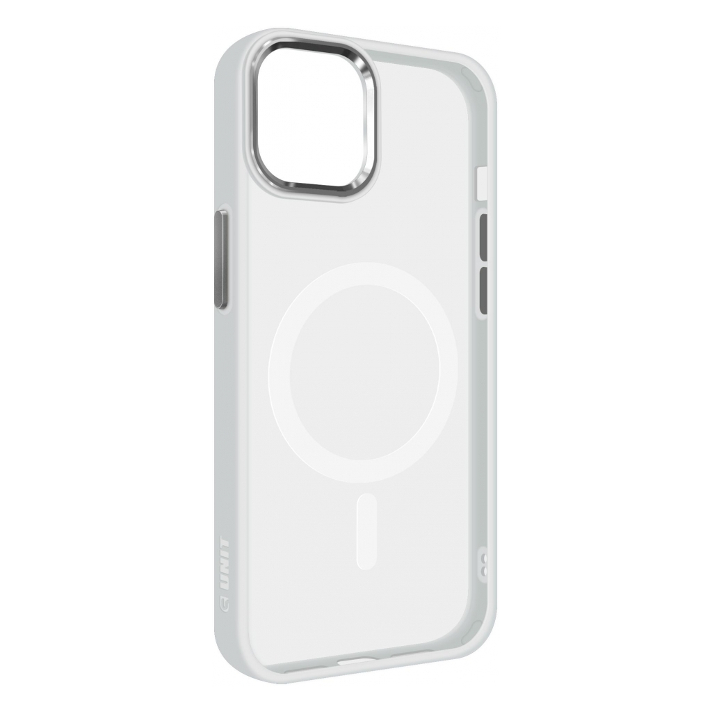 Чохол до мобільного телефона Armorstandart Unit MagSafe Apple iPhone 12/12 Pro Matte Clear Silver (ARM70444) - зображення 1