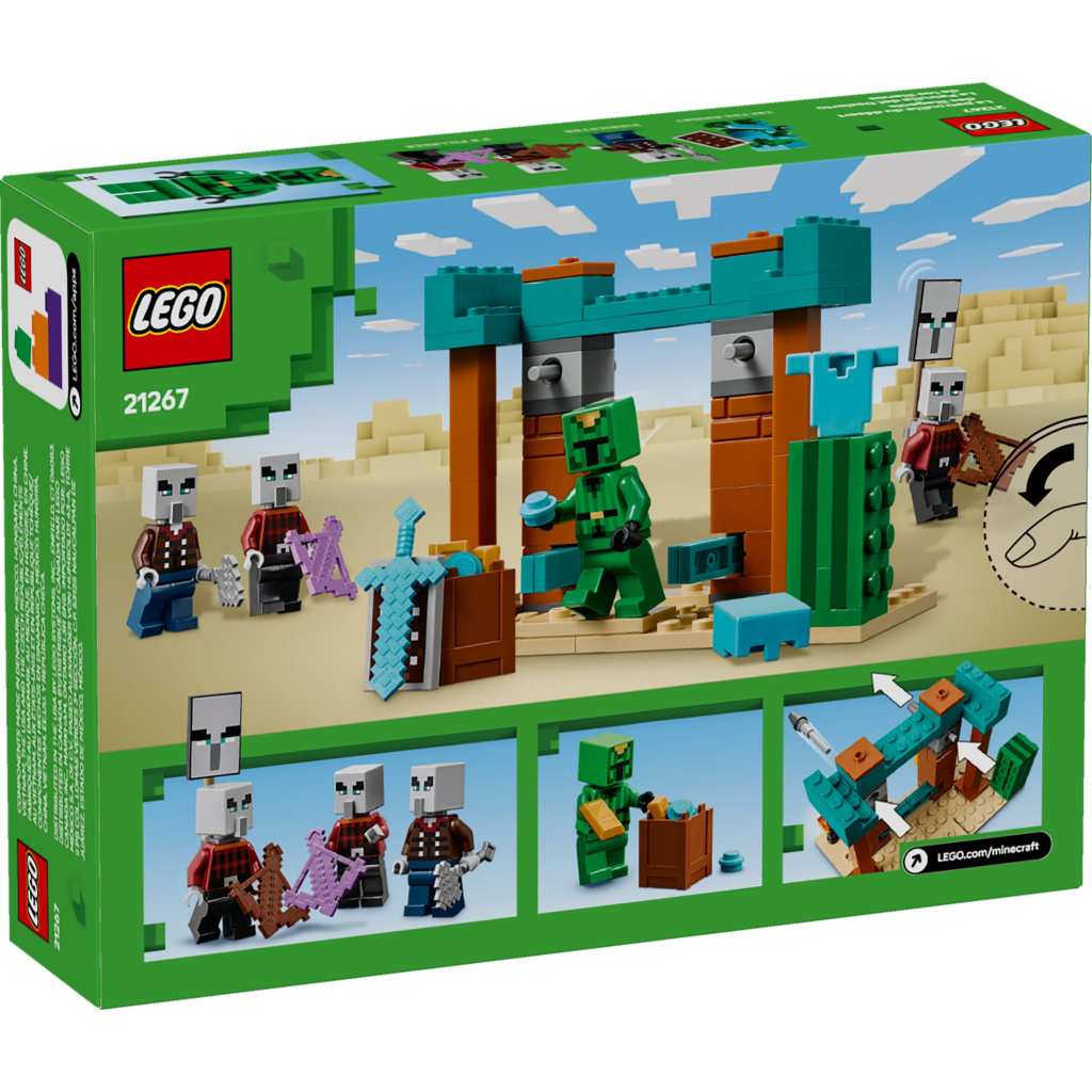 Конструктор LEGO Minecraft Пустельний патруль розбійника (21267) - зображення 9