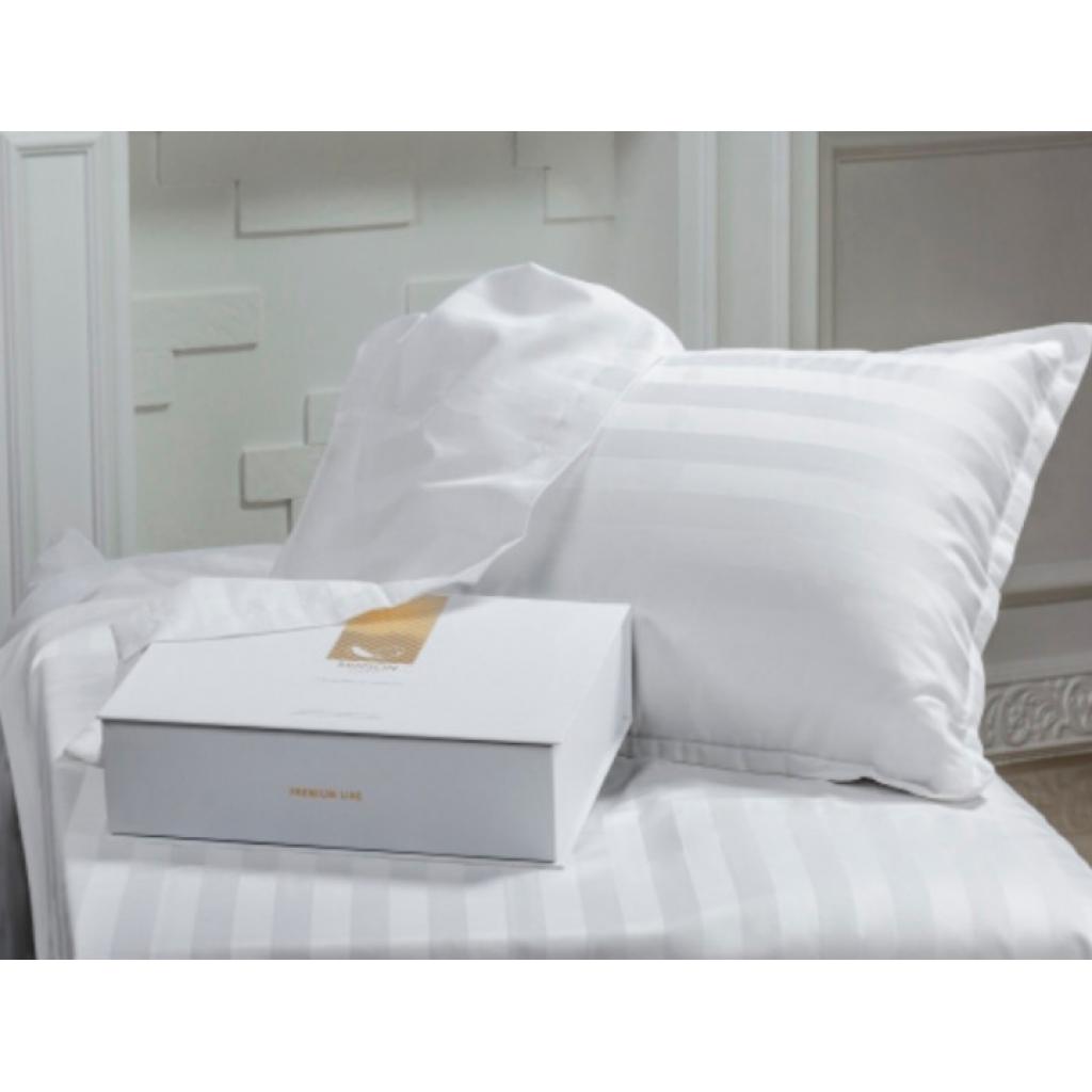 Постільна білизна MirSon Сатин Premium-страйп Royal Pearl 143х210 (2200000007254) - зображення 1