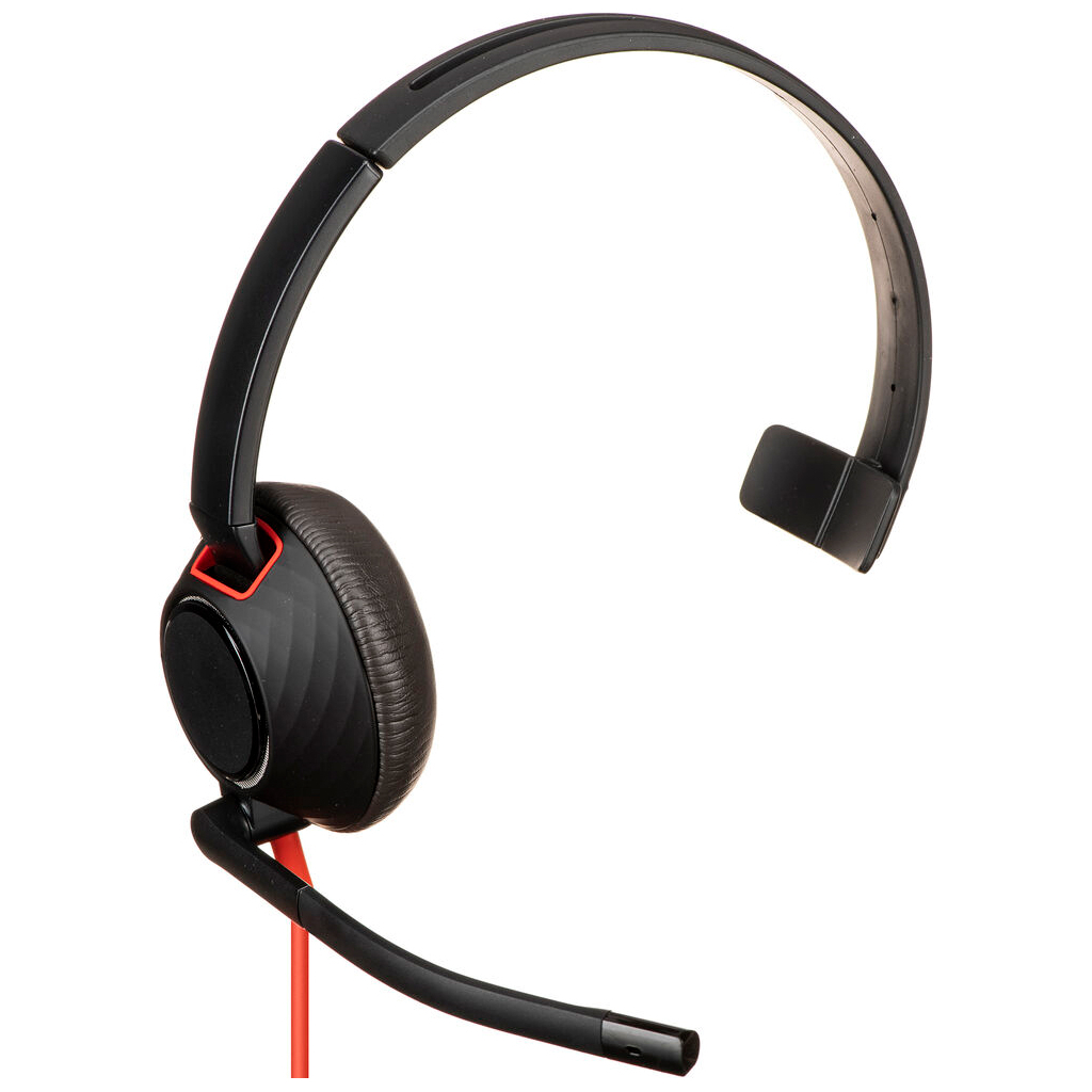 Навушники Poly BlackWire 5210 USB-A HS Mono Black (80R98AA) - зображення 2