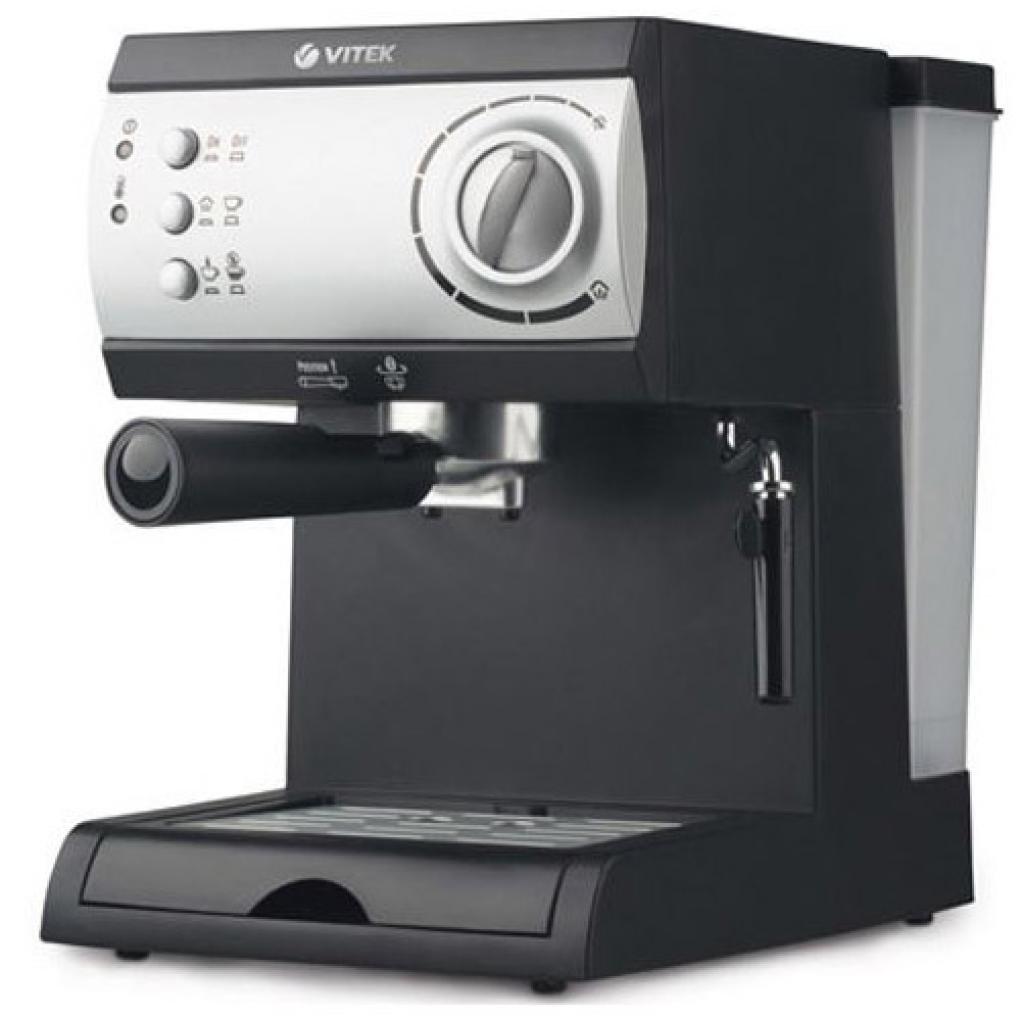 Ріжкова кавоварка еспресо Vitek VT-1511 black - зображення 1