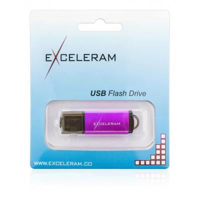 USB флеш накопичувач eXceleram 64GB A3 Series Purple USB 2.0 (EXA3U2PU64) - зображення 8