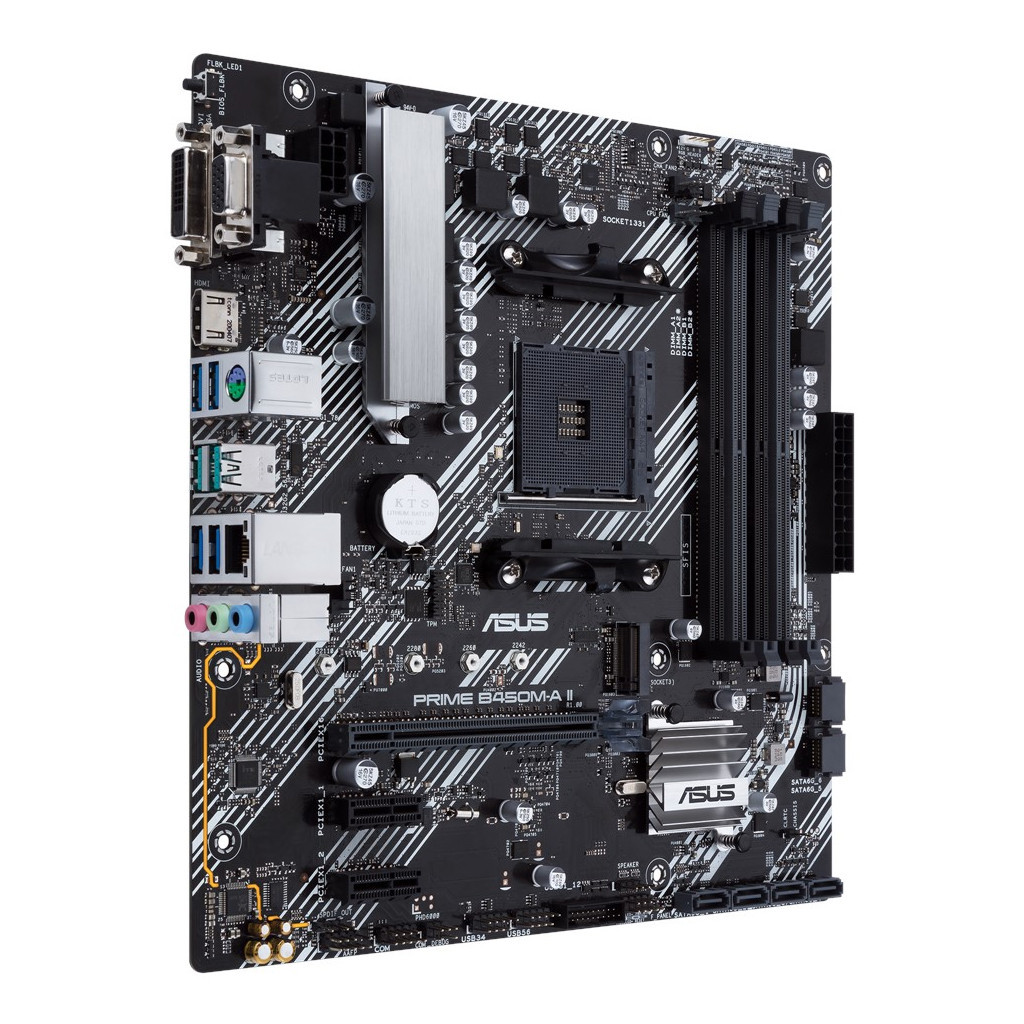 Материнська плата ASUS PRIME B450M-A II - изображение 3