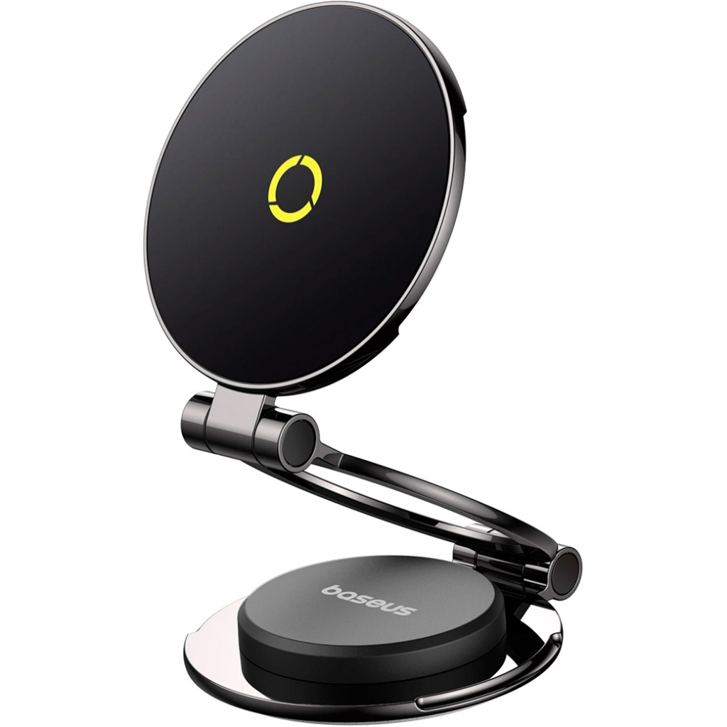 Універсальний автотримач Baseus MagPro Series II Magnetic Car Mount Stick-on Version Cosmic Black (C40172900121-00) - изображение 1