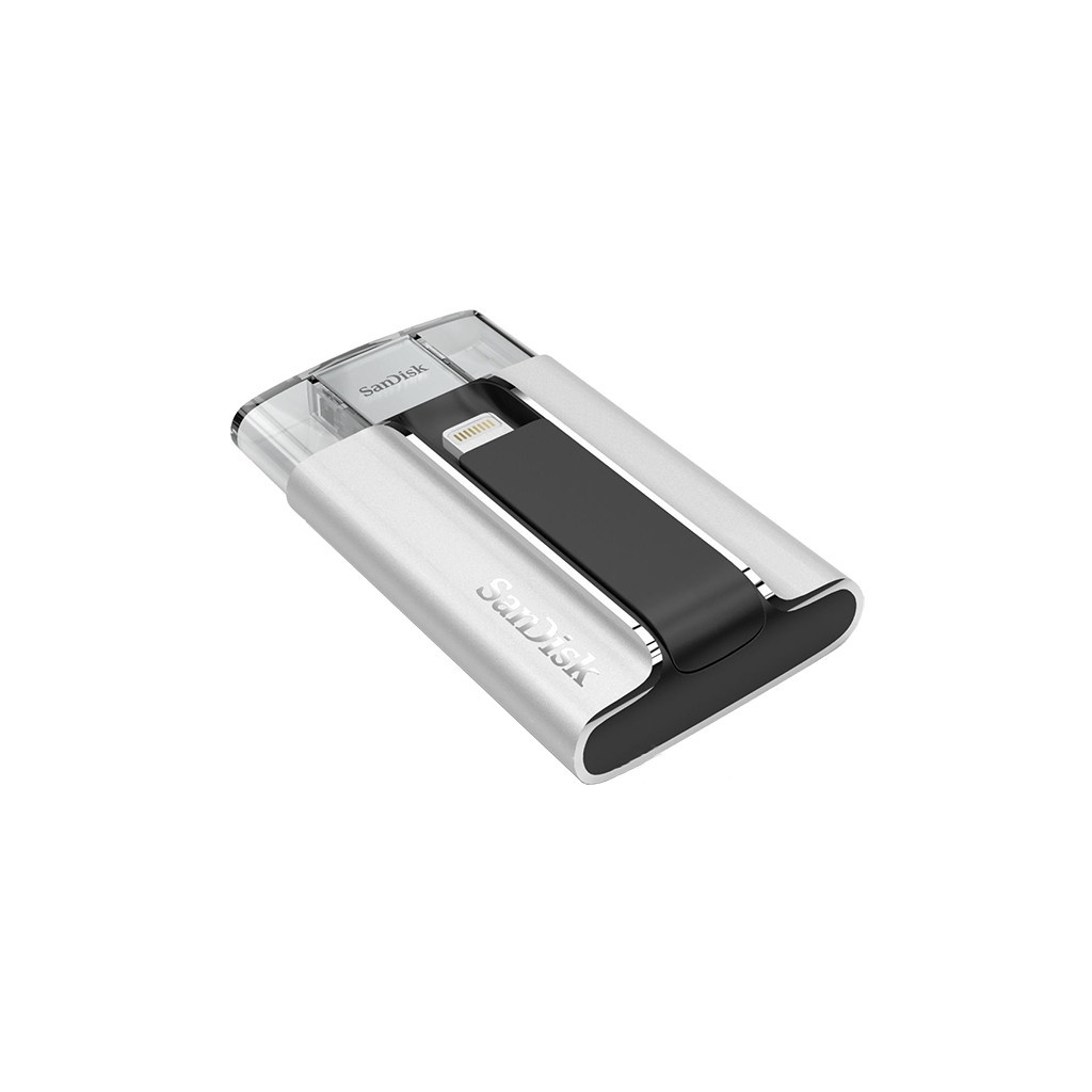 USB флеш накопичувач SanDisk 128GB iXpand USB 2.0/Lightning (SDIX-128G-G57) - зображення 5