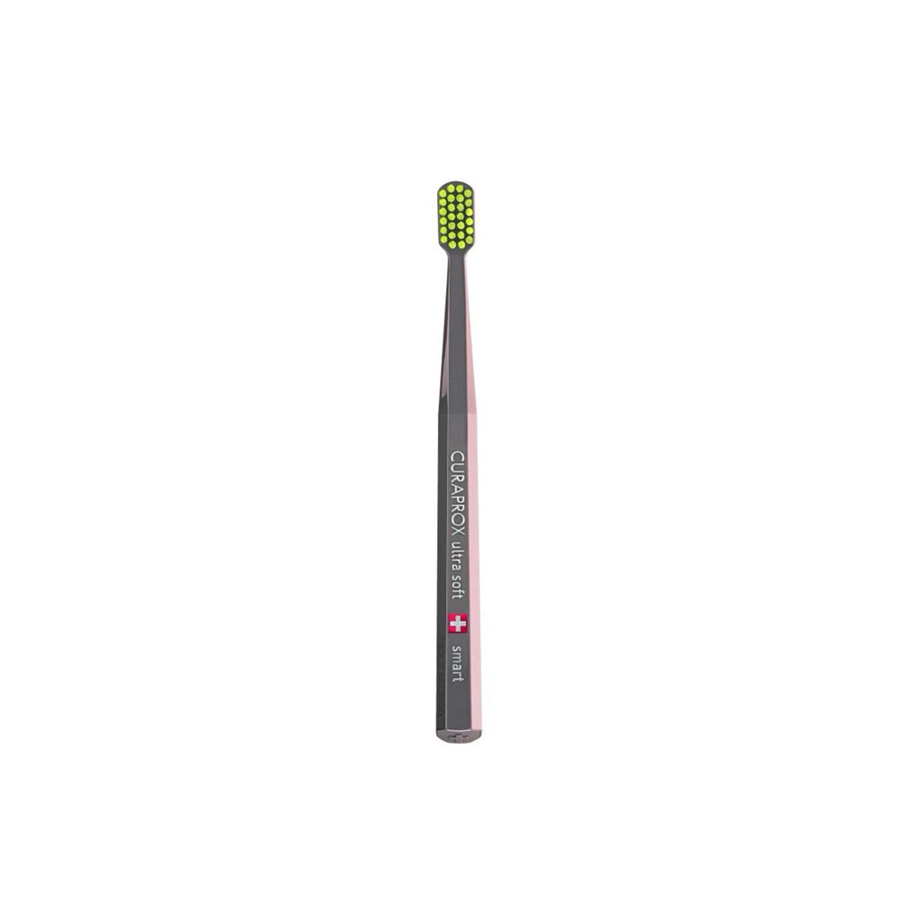 Дитяча зубна щітка Curaprox CS Smart Ultra Soft Ультрам'яка (від 5 років) Коричнева - Жовта (CS Smart-03) - зображення 1