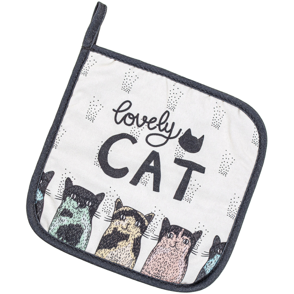 Кухонна прихватка Home Line Lovely Cat 20x20 см (182834) - зображення 1