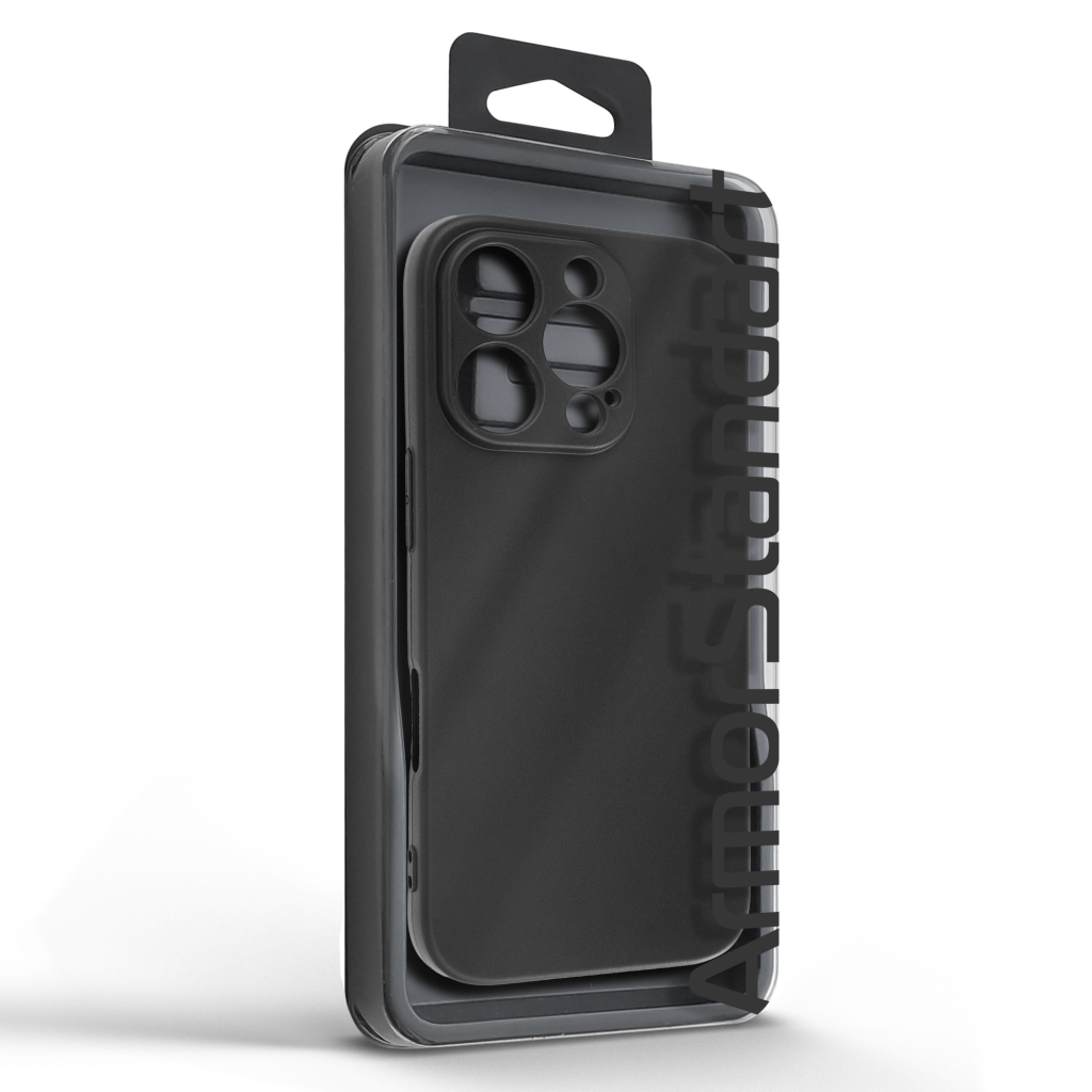 Чохол до мобільного телефона Armorstandart Matte Slim Fit Apple iPhone 16 Pro Camera cover Black (ARM78497) - зображення 5