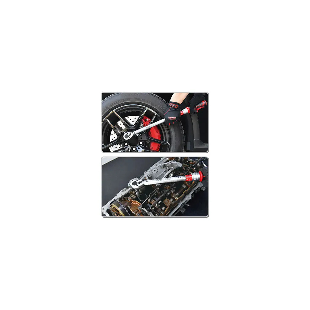 Ключ Toptul динамометричний моментний 3/8" 340мм 10-60Nm (ANBV1206) - изображение 3