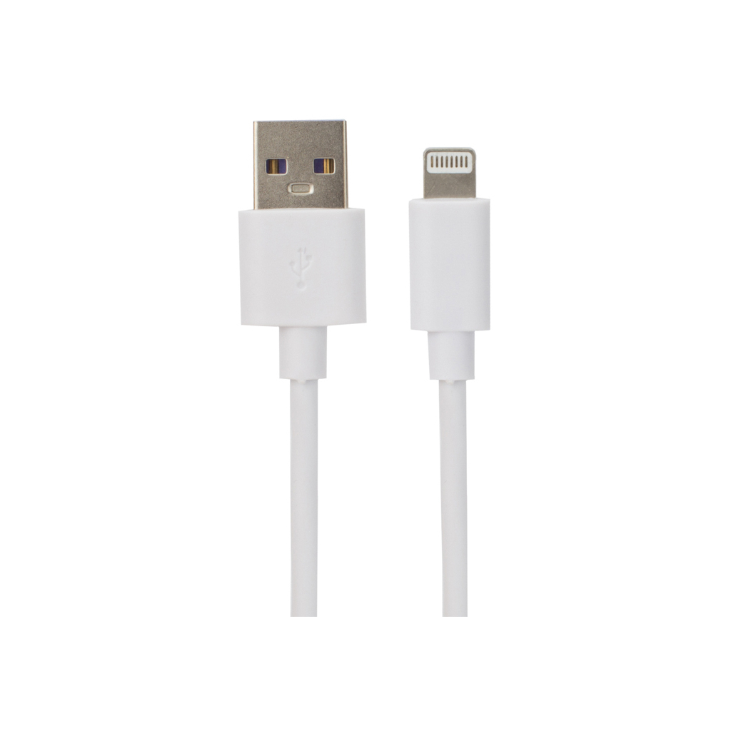 Зарядний пристрій Proda USB 2,4A + USB Lightning cable (PD-A43i-WHT) - зображення 3