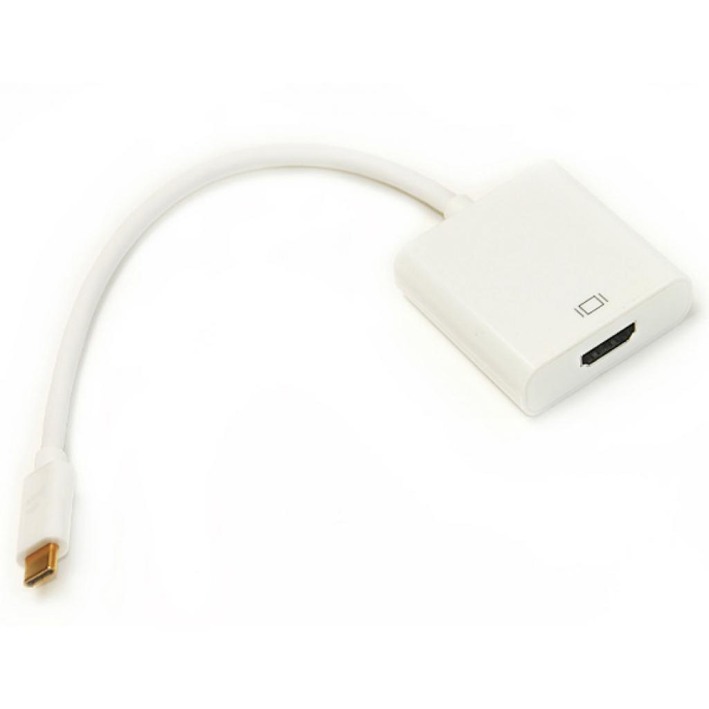 Перехідник PowerPlant USB Type C -> HDMI, 15сm (DV00DV4065) - зображення 1
