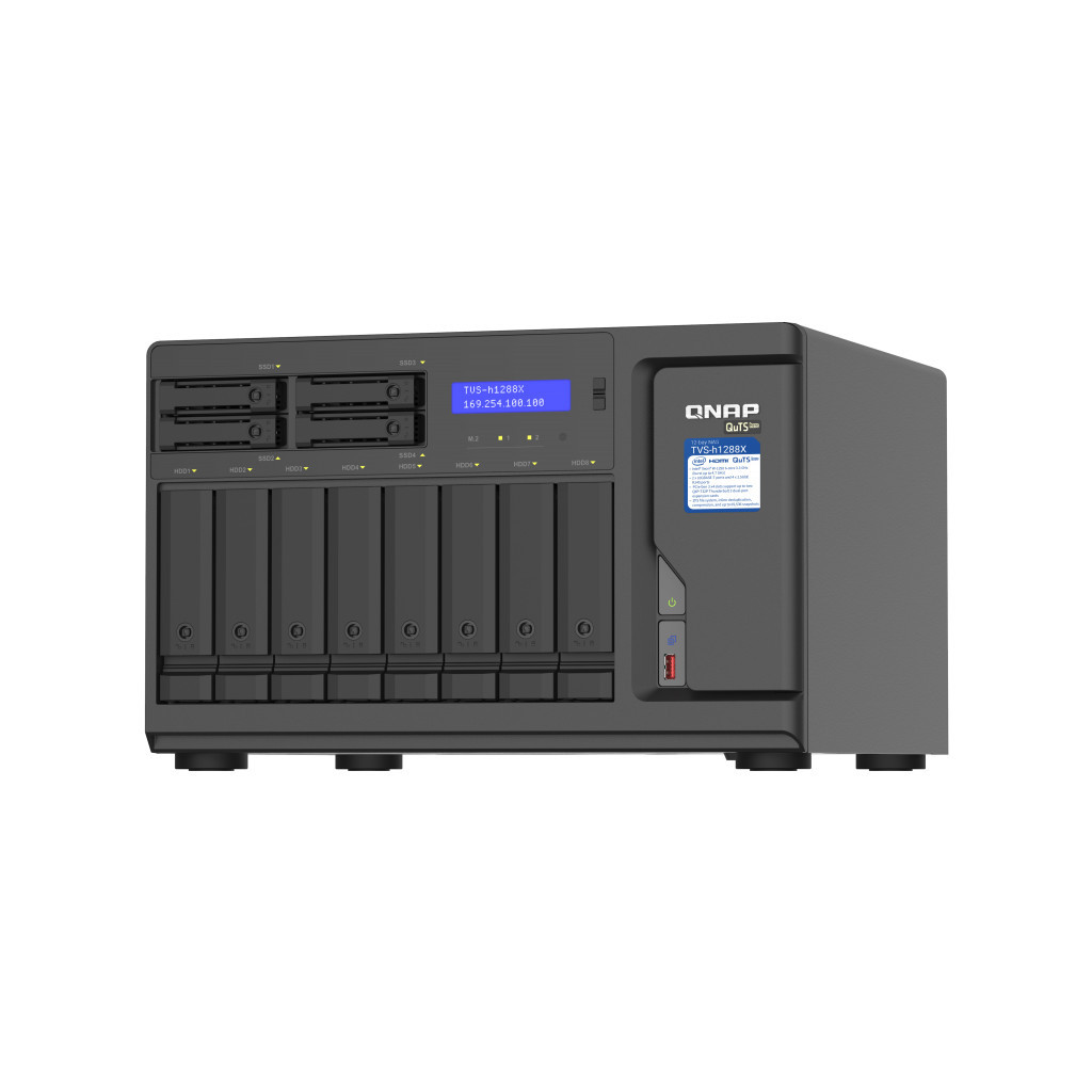 NAS QNap TVS-h1288X-W1250-16G - зображення 4