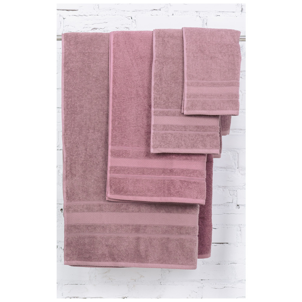 Рушник MirSon набір банний 5013 SoftNess Violet 40x70, 50x90, 70x140, 100x150 (2200003183375) - зображення 2