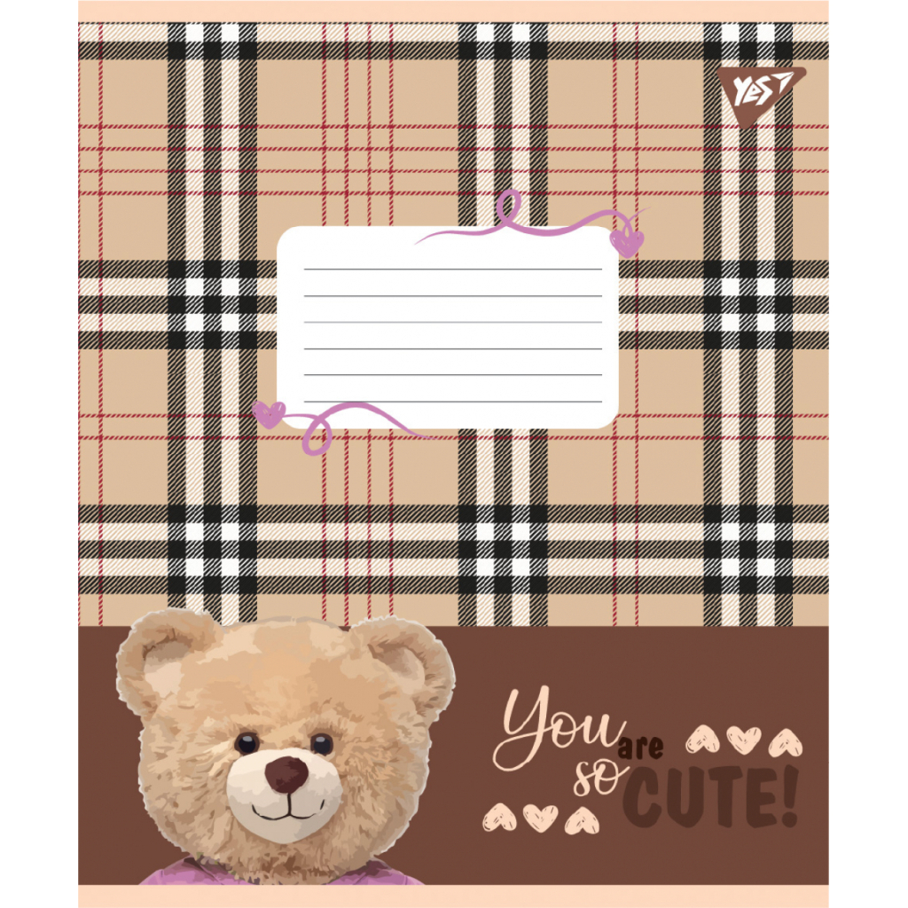 Зошит Yes You are cute А5 24 аркушів лінія (767897) - зображення 2