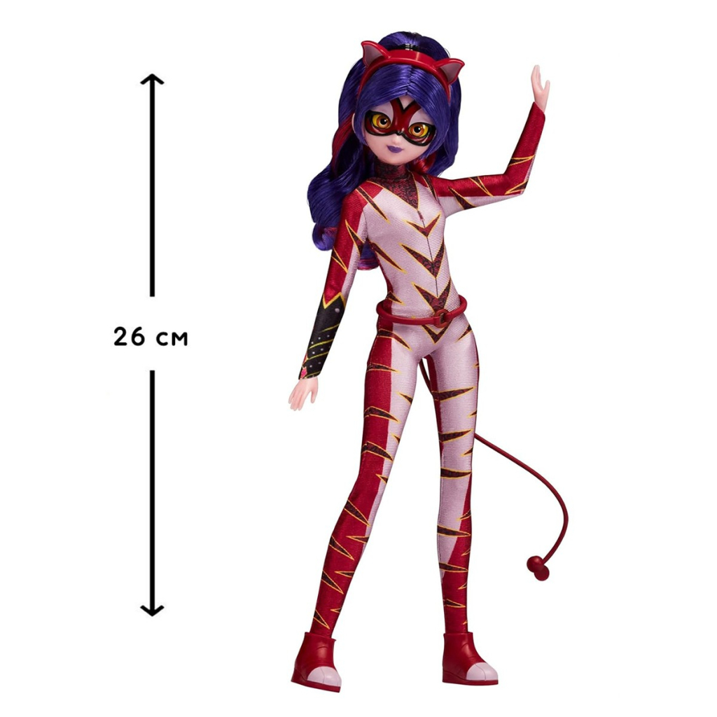 Лялька Miraculous Леді Баг і Супер-Кіт - Пурпурова Тигриця (50023) - зображення 3